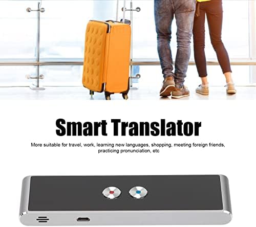 T8+ portátil Smart Instant Language Translator Suporte 40 Languages ​​Bluetooth Exterior Translator no dispositivo de tradução de