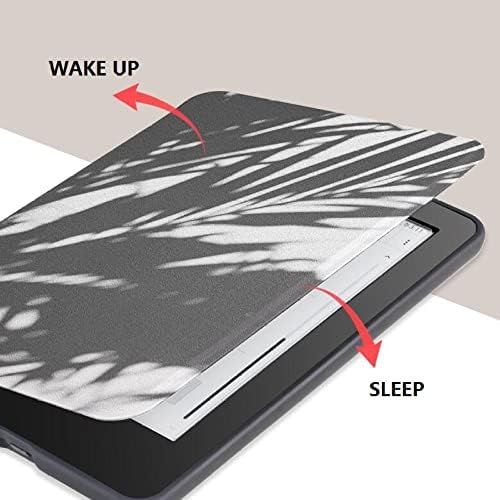 Lyzgf Caso para Kindle - Cartoon Chinês Estou aprendendo o caso do Kindle Paperwhite 10th Gen 2018 Lançado leitor de eBook cobre todas as versões inteligentes com Auto Wake/Sleep, A, J9G29R