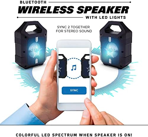 Soar NFL unissex ShockBox XL Wireless Bluetooth Alto