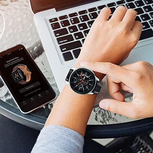 Sjiangqiao Compatível com Samsung Galaxy Watch 5/Relógio 42mm/Galaxy Relógio 3 41mm/relógio 4 40mm 44mm/ativo 2/engrenagem