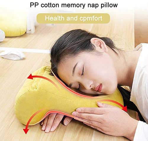 Barmi Travel portátil Noon Nap pescoço travesseiro de pescoço Home Cushion Soft com buraco, Perfect Best for Child