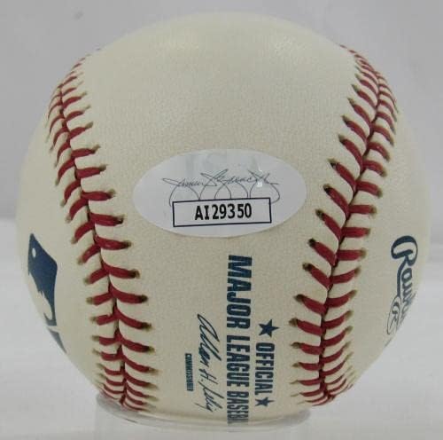 Yogi Berra assinada Autograph Autograph Rawlings Baseball JSA AI29350 - Bolalls autografados