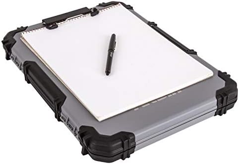 Artbin 6838ag Sketch Board, Surface de desenho portátil com armazenamento interno de arte e artesanato, cinza