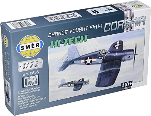 セマー Semar SMC72885 1/72 WWII US Navy Vault F4U-1 Corsair Ship Fighter Airplane Hi-Tech Plastic Model