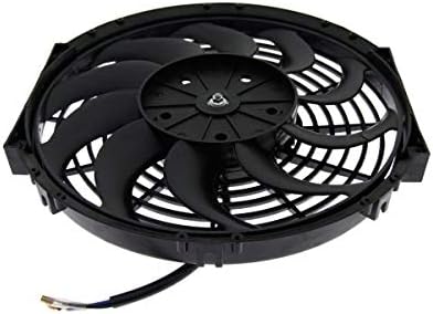 Ventilador de resfriamento 12 Tipo 2 Pusher/Puller E-7455 Fã de resfriamento do motor Universal REFRIGING AC ELECTRIC AC FAIS AUTOMOTIVO