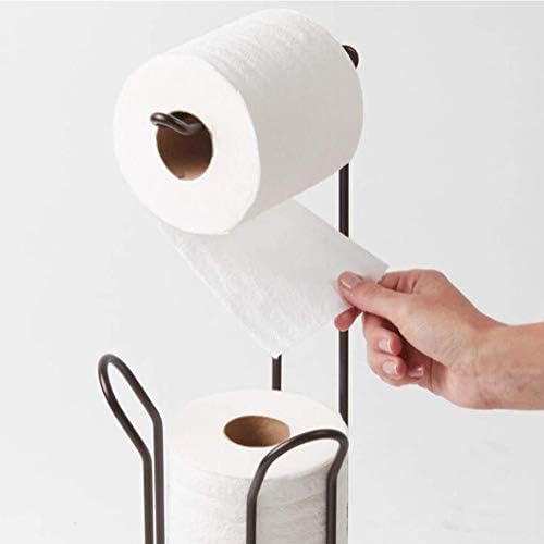 XZRWYB Rack de papel vertical, prateleira não perfurada para banheiro