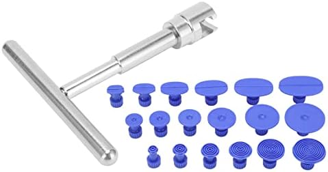 Kit denculador dente, barra de retirador de remoção de dente sem tinta com 18pcs puxando guias kit de danos corporais automáticos