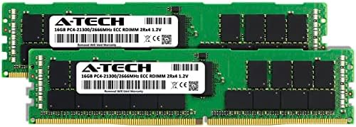 RAM de memória de kit de 32 GB de Tech para Supermicro SYS-6029UZ-TR4+-DDR4 2666MHz PC4-21300 ECC Registrado RDimm 2RX4 1.2V-servidor