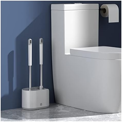 Pincel de vaso sanitário aço inoxidável pincel higiênico Ferramenta de limpeza de banheiro de parede de parede com