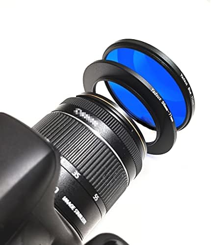 Ring de 40,5 mm a 46mm, para lentes e filtro da câmera, Filtros de metal adaptador de anel de intensificação, a conexão de 40,5 mm a 46 mm de acessório de lente de filtro