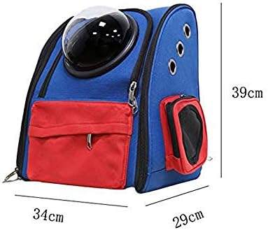 Scdcww Pet Bag - transportadora de mochila de cachorro, bolsa de porta -animais com malha para cachorros de cães pequenos, bolsa de mochila com conforto para caminhadas de camping de viagens