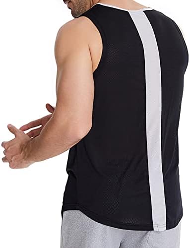 Tampas de tanques masculinas 4zhuzi, camiseta de verão, camisetas legais, camisetas de ginástica de ginástica de ginástica