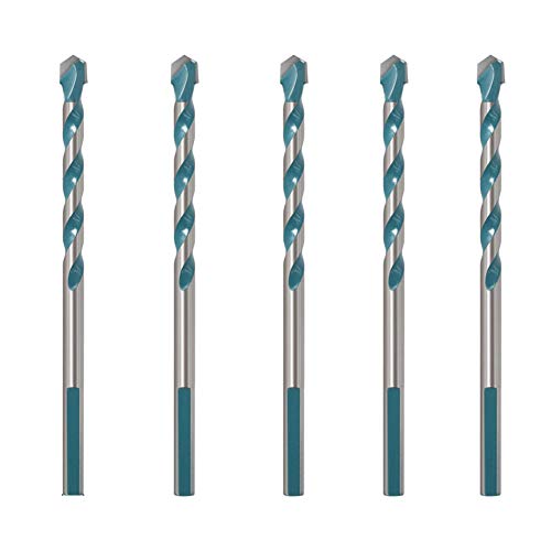 Point Brill 4pcs/5pcs Brick Brick Wall Ceramic Glass Marble Hole Twist Twist Drill Bit - 4pcs Tipo misto