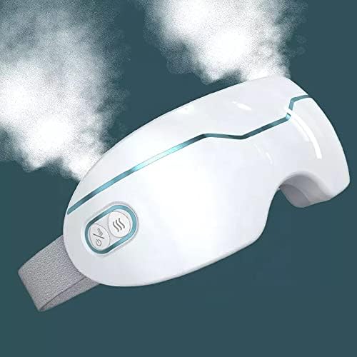 Massageador de olho inteligente elétrico com modos aquecidos 2 modos Nano Massager para os olhos para olho de olho seco Limbo olho de fadiga e melhor sono