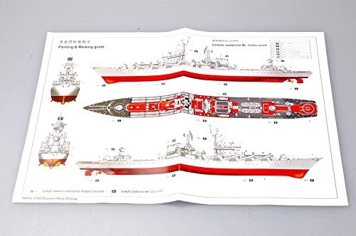 Trompetter 1/350 escala russa Varyag Slava Class Cruiser