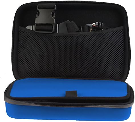 Navitech Blue Heavy Duty Roughged Hard Case/Capa Compatível com a Câmera de Ação Campeã do Panox