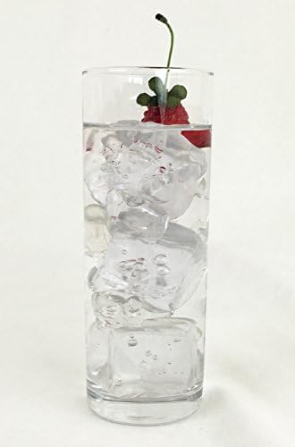 Aderia B-4423 copo de coquetel, copo, copo, vidro zumbi, 9,5 fl oz, conjunto de 6, vidro chamando vidro/sobremesa,