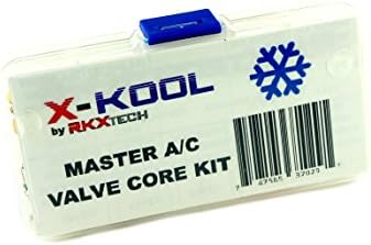 X-Kool R12 / R134A Kit de reparo do núcleo da válvula mestre AC para carros domésticos, de importação e europeus