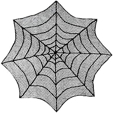 Larf de lareira da lareira JWEEMAX, renda da aranha -aranha capa de decoração de lareira de renda para suprimentos de decoração de festas