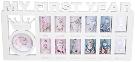 Moldura de foto de bebê durável e amplamente utilizada para decorar o quadro de presente recém -nascido