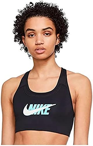Nike feminino dri-fit swoosh sutiã esportivo