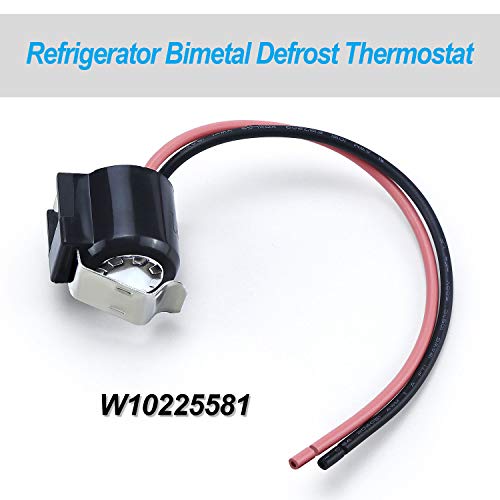 WPW10225581 Substituição de termostato de degelo ajuste parte perfeitamente ajustada para refrigerador de gemidos de degelo