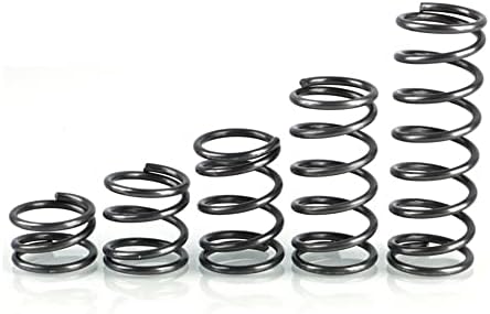 Sineky 10pcs 0,4 mm Bobina helicoidal cilídica Helical Chofte compressa Retorno de pressão de compactação Spring