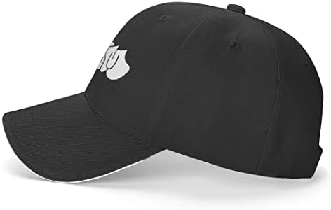 MF Doom Hat Hap hip-hop Rap pai Hat homens Mulheres UNISSISEX Baseball Cap Caps Ajustável Black