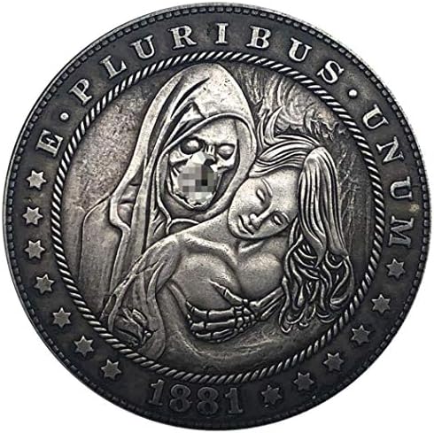 Dengkai's Lover's Hug Pocket Coin Us Fun Coins Hobo Nickel Moed