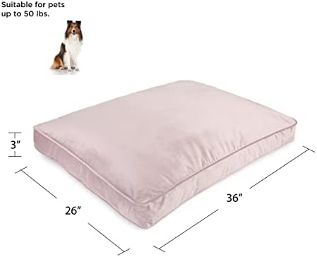 Sherry Kline retângulo de dupla face e cama de veludo macio reversível para cães pequenos e gatos e cães médios