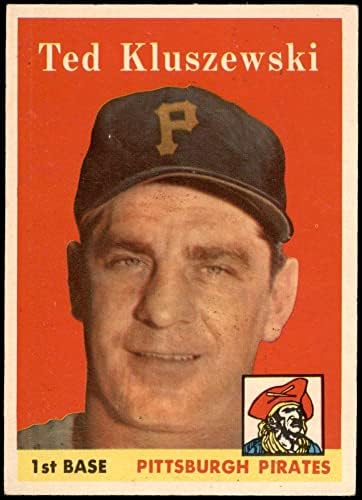 1958 Topps 178 Ted Kluszewski Pittsburgh Pirates VG/Ex+ Pirates