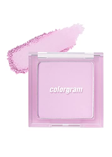 ColorGram reformando o rubor nivelado 04 Eu era um lilás | Melhor blush para brilho colorido e natural, tonalidade rosada natural para bochechas, perfeitas para maquiagem diária, beleza coreana