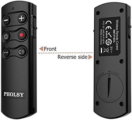 PHOLSY RMT-P1BT Bluetooth Camera Remote Wireless Release Shutter Commander Compatible with Sony a1, a6100, a6400, a6600,