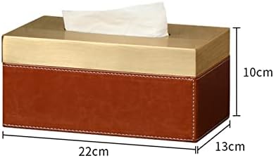SDGH Paper Box Box Metal Home Room Home Hotel Hotel Coffee Tabel Caixa de armazenamento de papel de mesa
