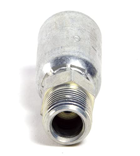 North Mountain Supply Hydraulics Rigid 316 Aço inoxidável - NPT MAIS MAIS MANHOS MANHOS - MANGUEIRA 3/8 THREAD