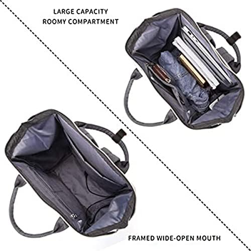 Mochila Sowaovut Laptop de 15,6 polegadas Casual Mochila de viagem de negócios resistente à água para homens para homens