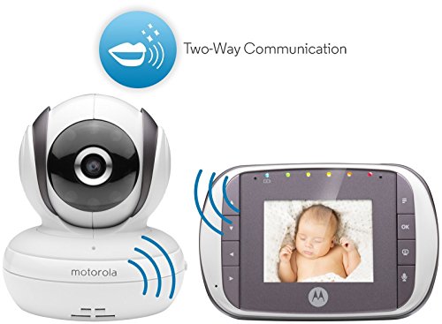 Motorola mbp35s- Vídeo digital Monitor de bebê, branco