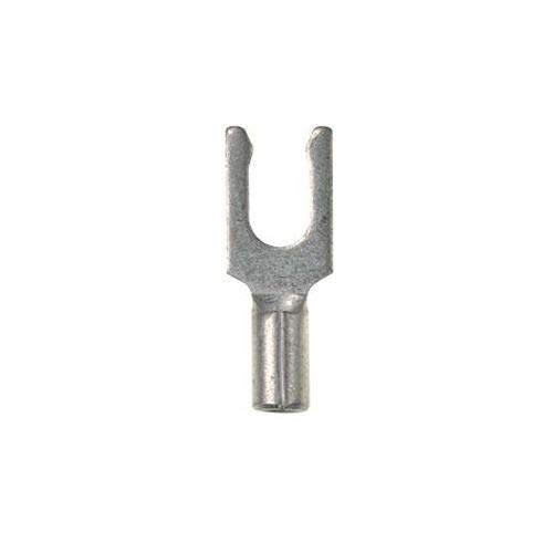 Panduit P14-10LF-C Terminal de bloqueio de bloqueio, não isolado, 18-14 AWG, 10 Tamanho do Stud