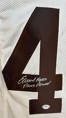 Earnest Byner Autografado assinado Jersey NFL Cleveland Browns PSA ITP COA