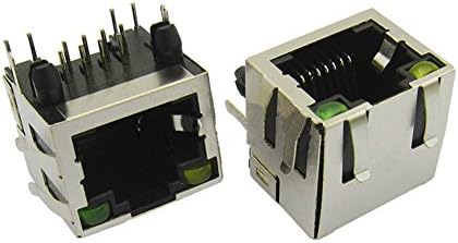 Lianshi RJ45 8p8c Interface de porta de rede de rede de conector modular de rede blindada para PCB