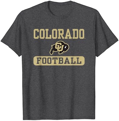 T-shirt oficialmente licenciado pelo futebol do Colorado Buffaloes