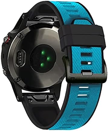 VBWVA Novas tiras de faixa de relógio inteligente para Garmin Fenix ​​7 7x 6 6s 6x 5x 5 5s 3 3hr Forerunner 935 945 S60 Strapelete de silicone de liberação rápida