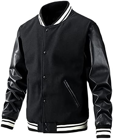 Jaqueta de couro ADSSDQ para homens, plus size size camiseta de moletom de manga longa de manga longa de queda espessa de capuz Fit Comfort17