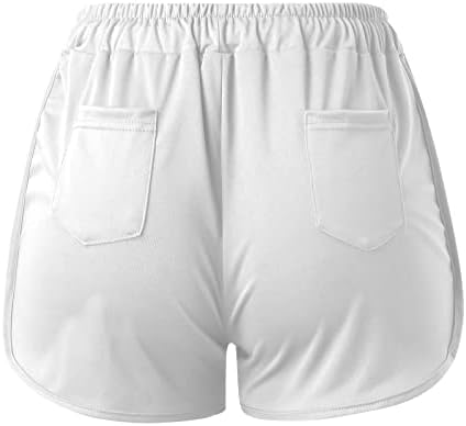 Shorts de motociclista para mulheres com bolsos levantando bumbum de alta cintura esportiva shorts alongados esportes