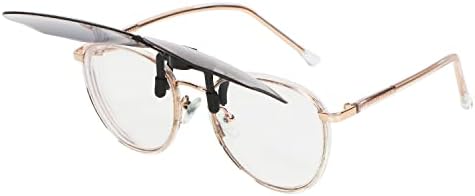 Yodo atualizou o clipe polarizado em óculos de sol sobre óculos prescritos para homens, mulheres que dirigem pescando esporte