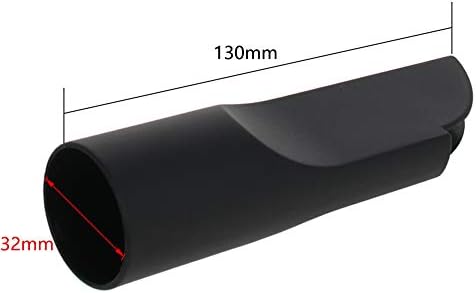 OTHMRO 1PCS Ferramenta de fenda plana de 130 mm de comprimento pp plástico preto home a pó de pó de pó de limpeza universal lançamento