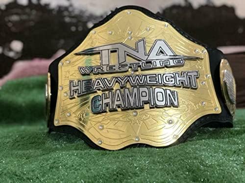 Campeonato de wrestling de peso pesado TNA cinturão de tamanho adulto réplica cinto de 2 mm metal