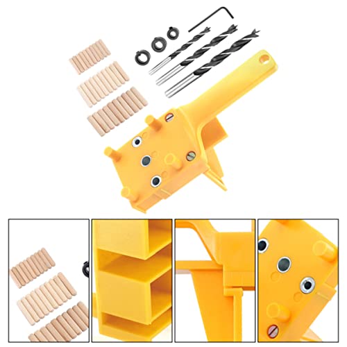 Guia de broca do doitool ferramenta de punção 3 conjuntos de arbustos de orifício diy hole broca de broca guia drill