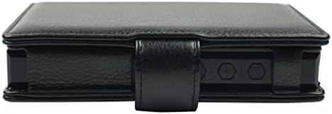 Tuff -Luv [Compatível com Fiio M11 Plus Ltd] Caso da caixa de fólio - Black