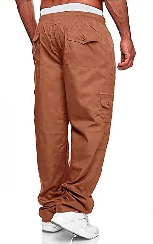 Calça de esqui mass calças de neve para homens macacão de gado com cordão de bolso de bolso de bolso de caminhada calças